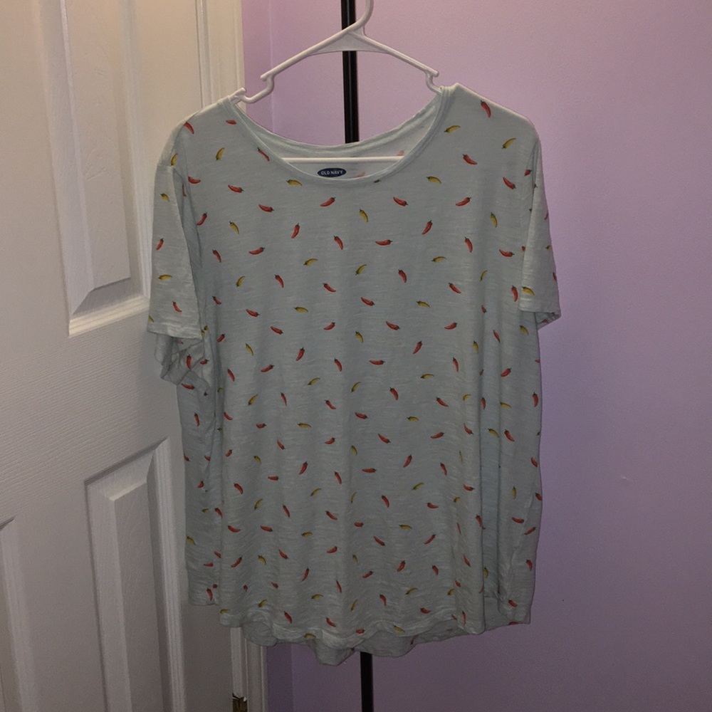 Old Navy Chili Pepper Tee XXL
